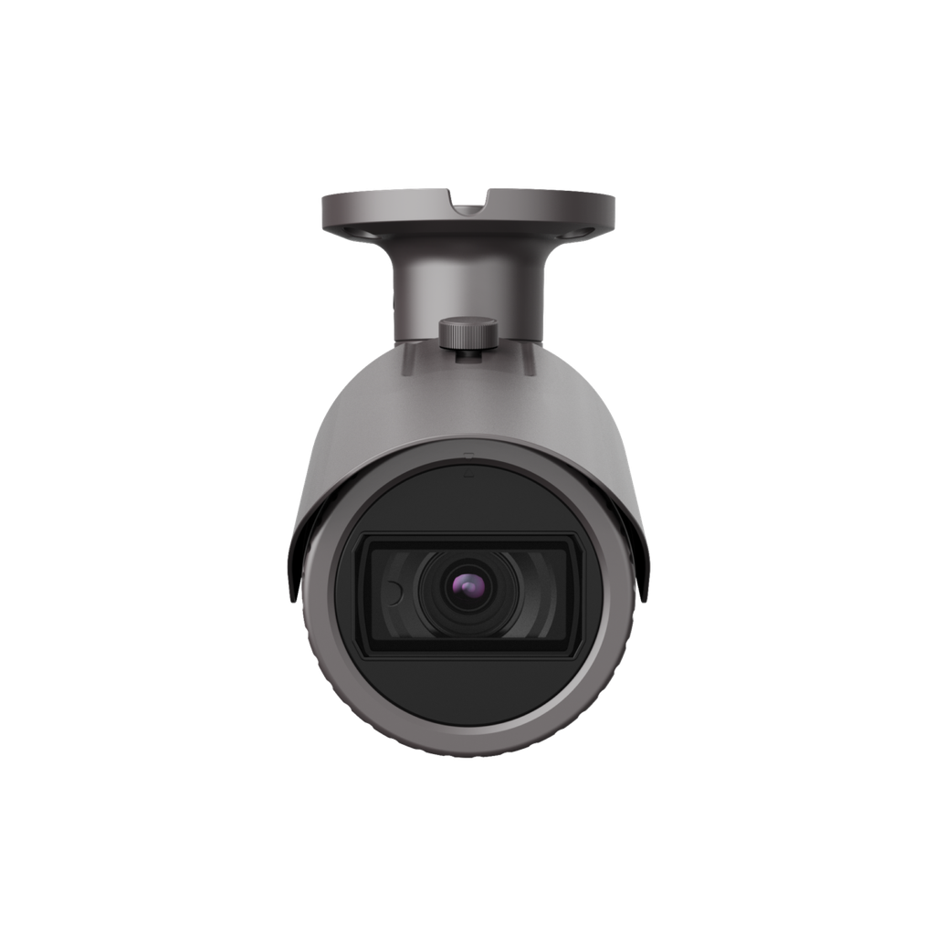 Cámara IP Tipo Bala Antivandálica 2 Megapíxel / Lente Varifocal 3.2 - 10mm / IR 30M / WDR 120db / IP66 / H.265 & WiseStream marca Hanwha