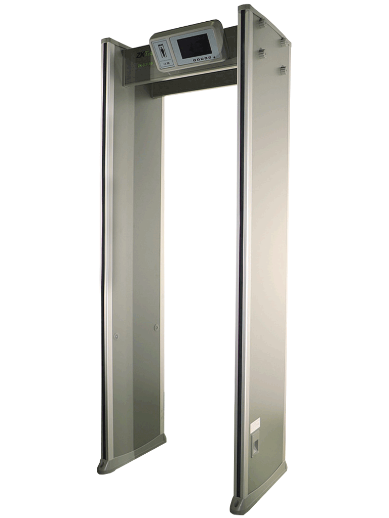 Arco Detector de Metal de 18 zonas con Control Remoto Marca ZKTeco Modelo ZK-D3180S