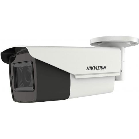 Cámara tipo bala Turbo HD 5 MP 1080p lente motorizado 2.7 a 13.5mm Marca Hikvision Modelo DS-2CE16H0T-IT3ZF
