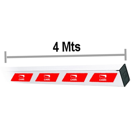 Brazo de 4 metros para barrera came G4010