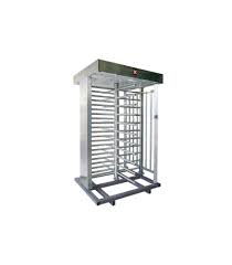 [XT-100-CS] Molinete Cuerpo Completo / Interior/Exterior / 100% Acero con Pintura Gris / EJE CENTRAL de Acero Inoxidable marca AccessPRO Industrial modelo