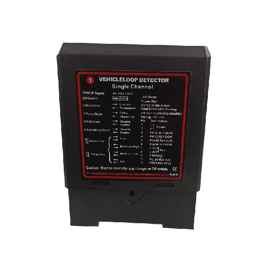 [WJDG102] Loop Magnético 110V/AC para Detección Vehícular de 1 Zona WEJOIN WJDG102