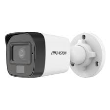 [DS-2CE16K0T-LFS] Cámara análoga tipo bala, 5 Megapixeles 3K, lente fijo 2.8mm, IR 30 mts, luz blanca 20 mts, color de noche IP67, 4 hibrido, Microfono incorporado, carcasa metálica Marca Hikvision