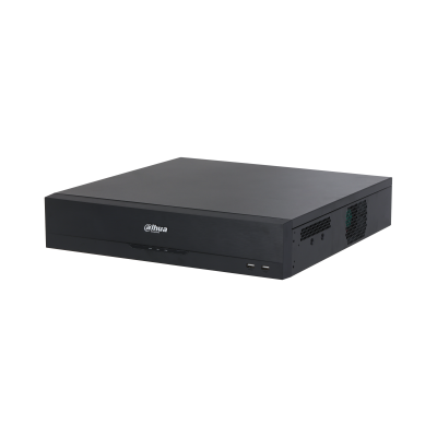 [DHI-NVR5832-16P-EI] NVR 32 Canales IP 16 Puertos PoE / 8 Puertos EPoE/ 4K,  Detección y Reconocimiento Facial/ SMD/ Protección Perimetral/ 8 Bahías para Discos Duros/Admite Raid0/1/5/6/10/ 384 Mbps marca Dahua modelo DHI-NVR5832-16P-EI