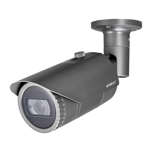 [QNO-6082R1] Cámara IP Tipo Bala Antivandálica 2 Megapíxel / Lente Varifocal 3.2 - 10mm / IR 30M / WDR 120db / IP66 / H.265 & WiseStream marca Hanwha modelo QNO-6082R1