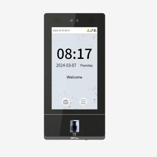 [SenseFace 7A] Terminal de Control de Acceso y Control de Tiempo y Asistencia modelo SenseFace 7A marca ZKTeco